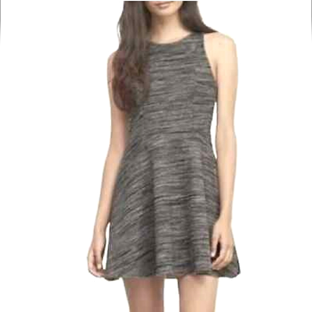 Abercrombie Fit & Flare Neoprene Skater Dress Size L